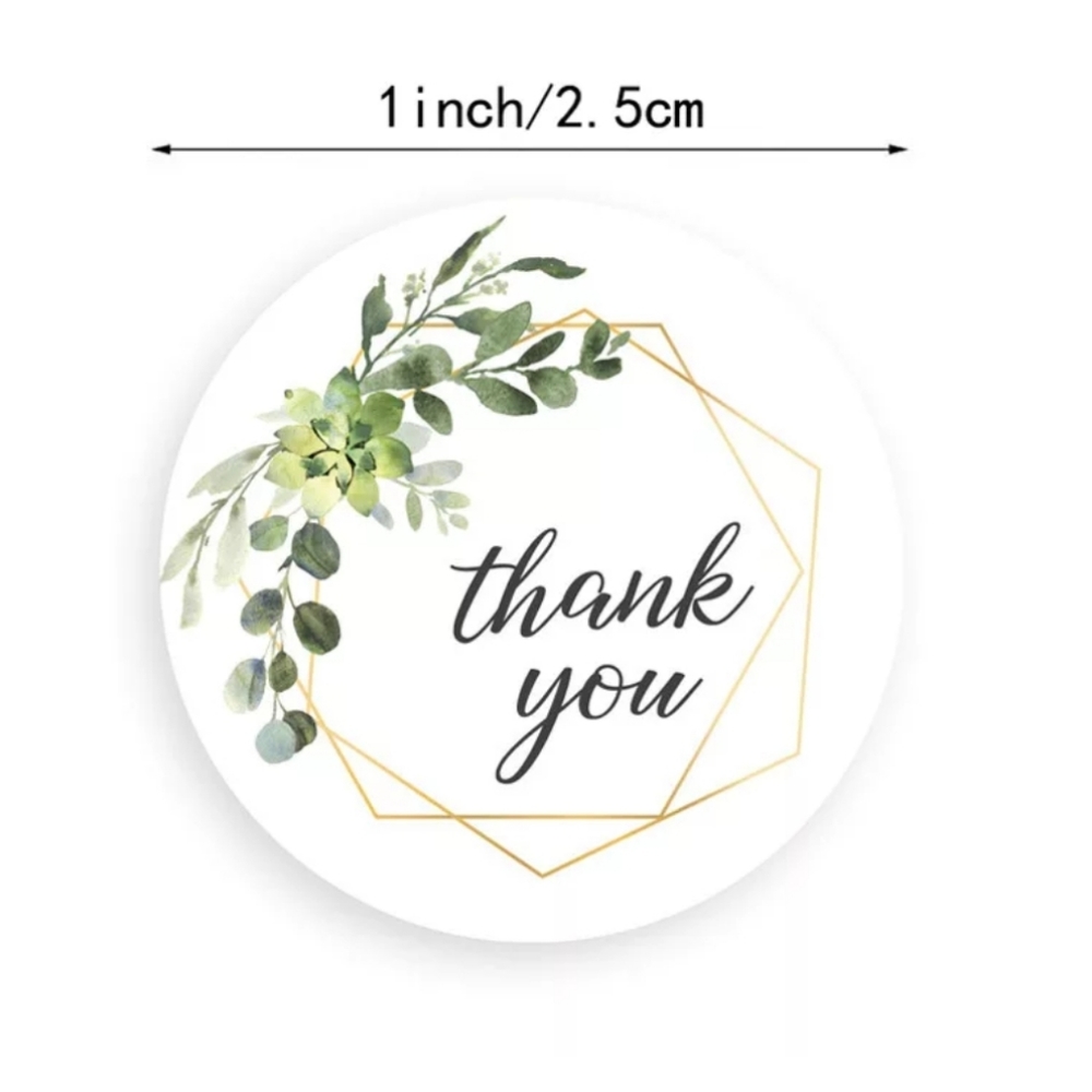 🆕️100 THANK YOU stickers - Picture 2 of 2